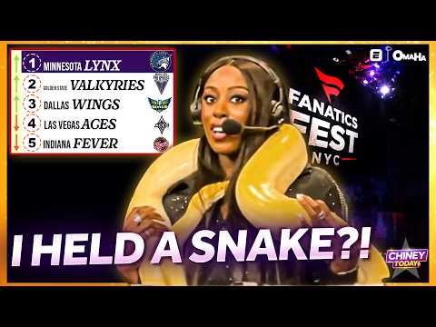 WNBA Power Rankings: Lynx No. 1, Fever Surging + Chiney Holds a Python?!