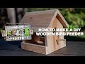 How to Make a DIY Wooden Bird Feeder | Done-In-A-Weekend Projects: For the Birds | YouTube