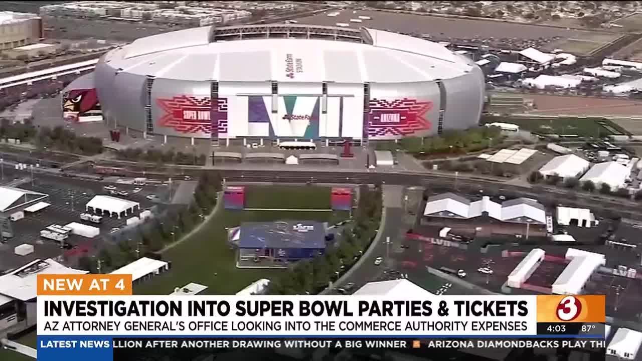 Investigation into Super Bowl parties and tickets YouTube