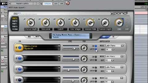 Part 4_Pro Tools Xpand_Arpeggiator