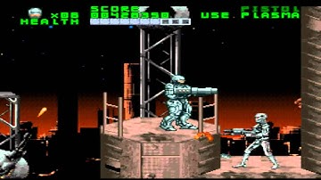 RoboCop Versus The Terminator SNES 1080P HD Playthrough - SKYNET OUTER PERIMETER