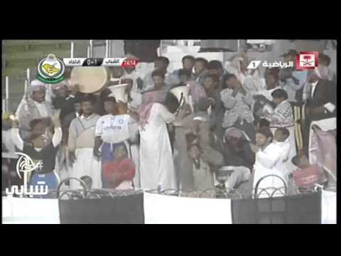الشباب 1 0 الاتحاد عبدالعزيز الخثران الشوط الثاني الدوري السعودي الممتاز 1414 ه