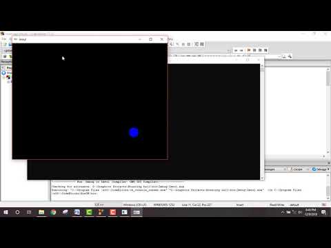 Computer Graphics opengl Project(Bouncing ball)