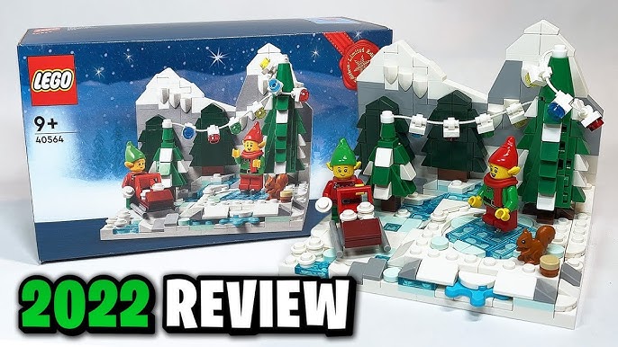 LEGO Holiday Black Friday 2021 Gift with Purchase 40484 Santa's Front Yard  [Review] - The Brothers Brick