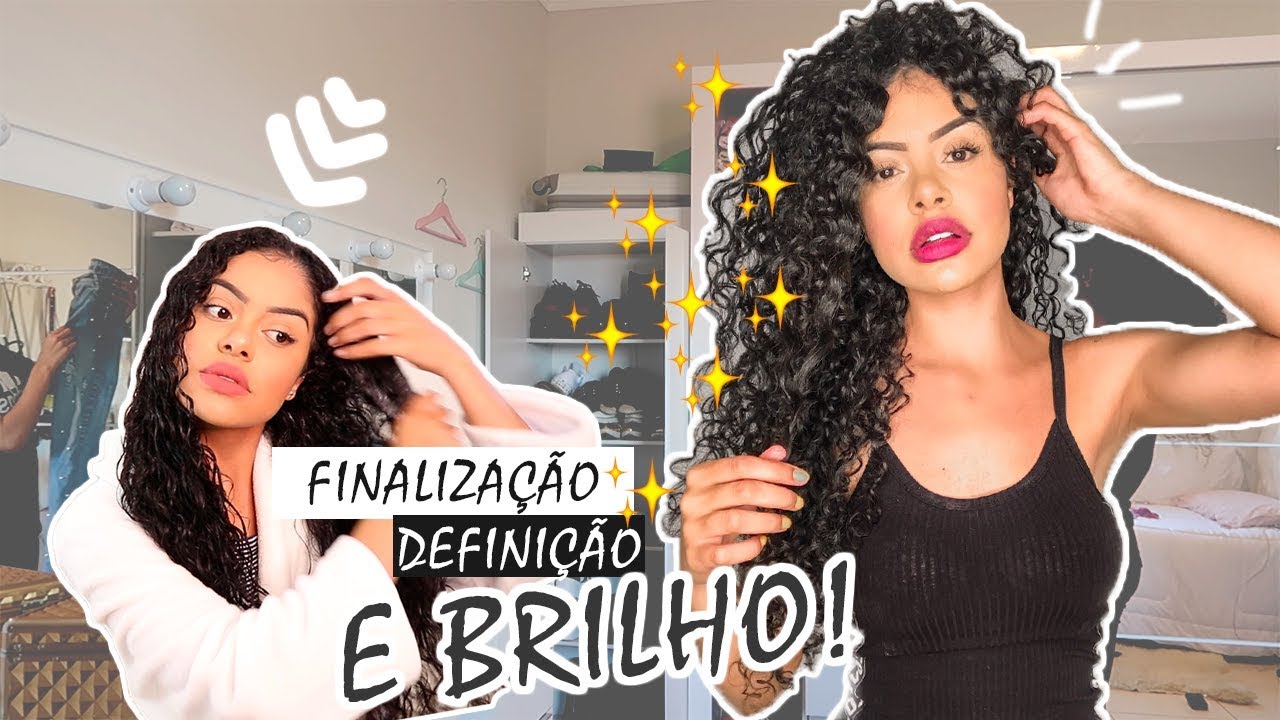 DEFINIÇÃO+BRILHO DOS CACHOS: MINHA NOVA FINALIZAÇÃO | UPDATE