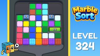 Marble Sort Level 324 (Hard) Walkthrough Solution