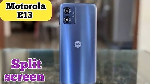 Split Screen On In Motorola E13, Create Dual Screen In Motorola E13, How To Use Floating Window
