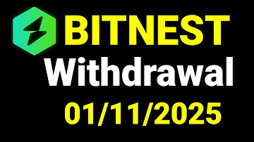 Bitnest Withdrawal 01/11/2025 | Bitnest Auto Withdrawal | How To Withdraw From Bitnest