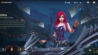 SONA ( The Maven of the Strings ) MOBILE WILDRIFT FIRST LOOK screenshot 5