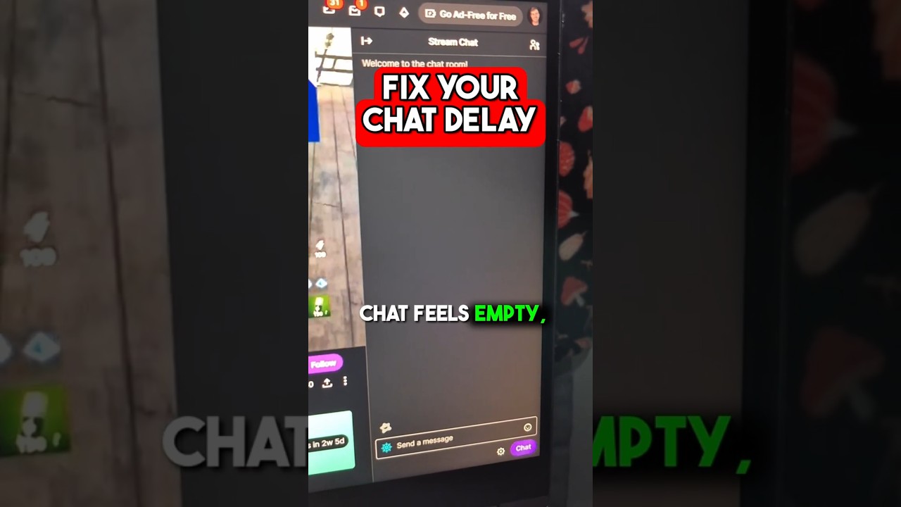 Why your Twitch Chat is lagging (Hidden Setting) 🔴