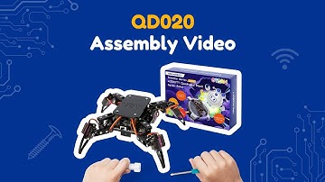 Assembly Video: QD020 Spider Robot Kit