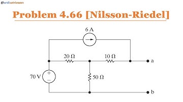 Problem 4.66 (Nilsson Riedel) Electric Circuits 10th Edition - Thevenin Equivalent