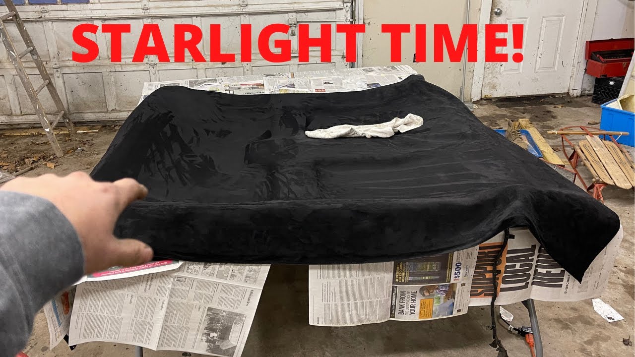 How To Make A STARLIGHT HEADLINER For Your Duramax! (DIY