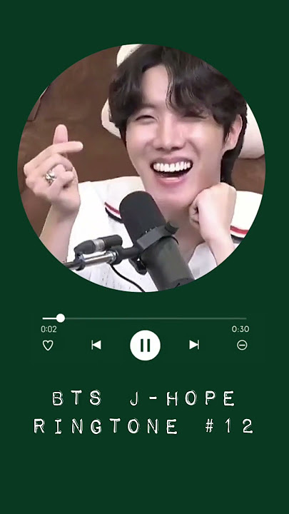 BTS J-HOPE RINGTONE #12 (ARMY Saranghae)