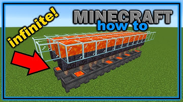 How to Make an Infinite Lava Source in Minecraft 1.18! | Easy Minecraft Tutorial