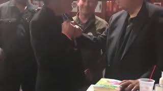 This is just adorable . Post concert meet and greet at Troubadour o...