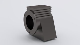 SolidWorks Tutorial to Create a Motor for Motor Blower Assembly