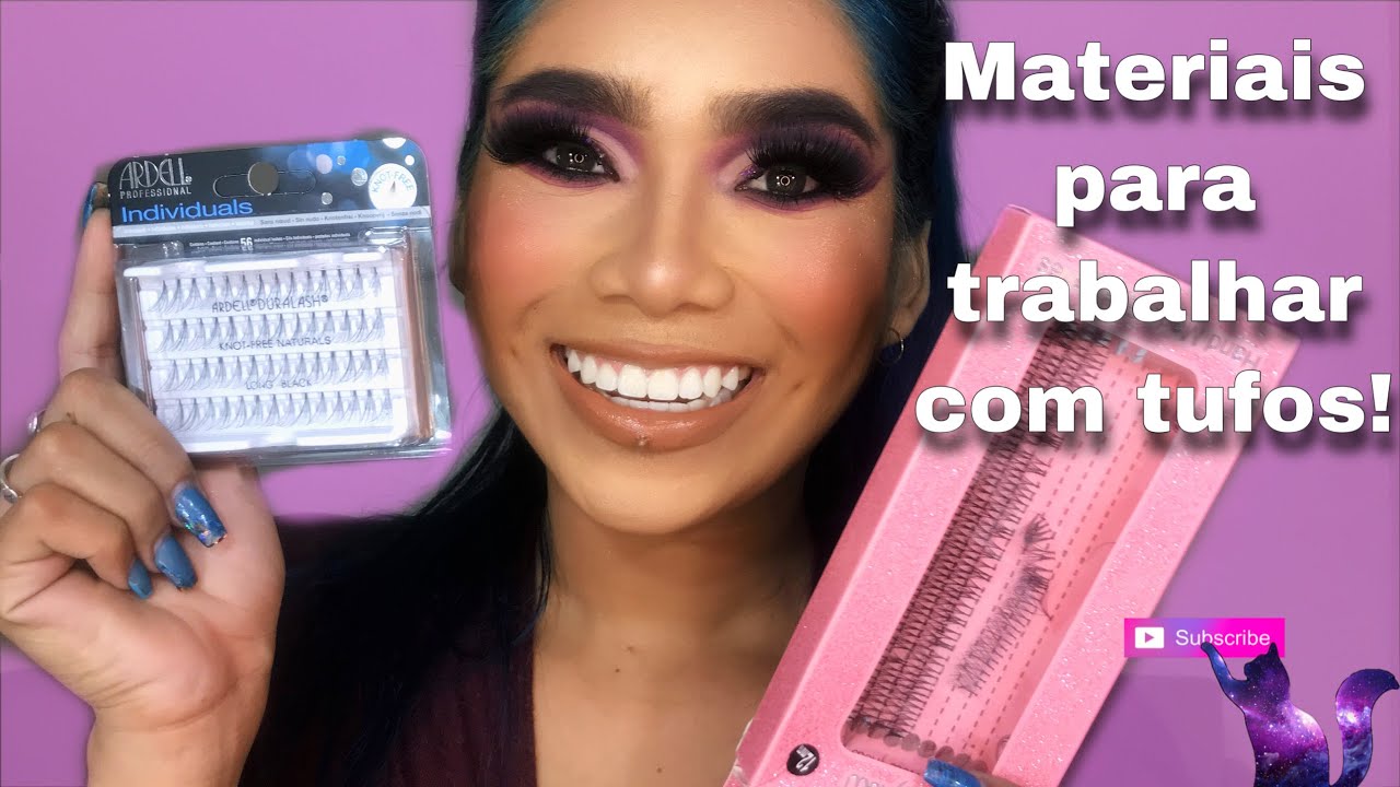 Materiais para trabalhar com tufos