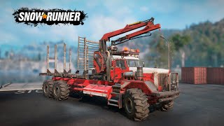 SNOWRUNNER ► Еду за KENWORTH 963 - Британская Колумбия #snowrunner