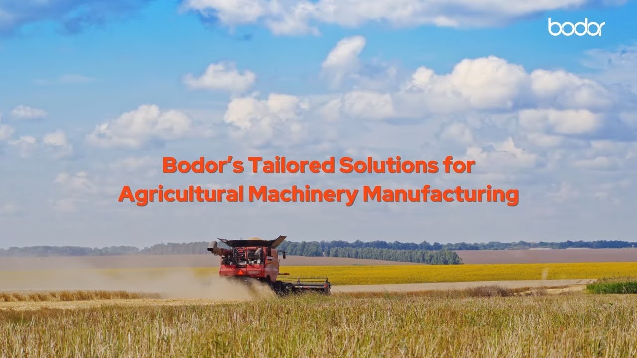 Tailored Laser Solutions from Bodor for Agricultural Machinery Manufacturing