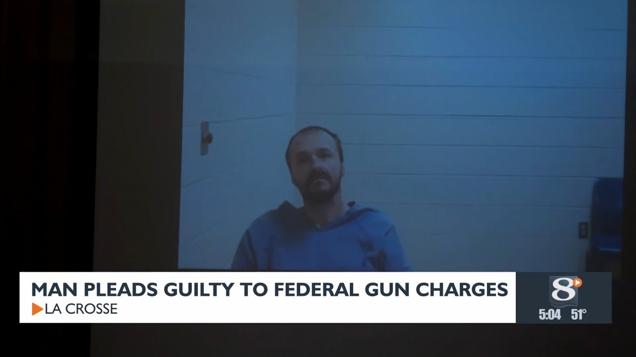 Man pleads guilty to federal gun charges - YouTube