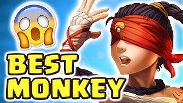 THE BEST MONKEY ROLEPLAY EVER | LISSANDRA LOOSE FROM THE ZOO (21 KILLS LEE SIN JUNGLE) - Nightblue3