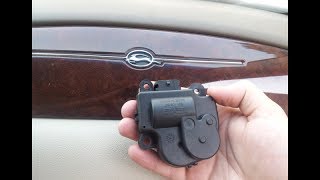 Chevy Blend Door Actuator Replacement -- (2006-2013 Impala) -Clicking noise / Heat / AC / Fresh Air