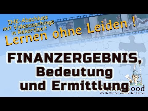 Video: So Berechnen Sie Das Finanzergebnis