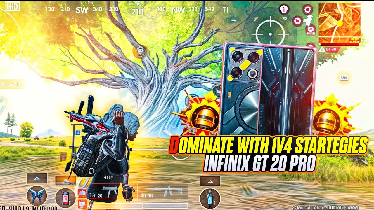 Dominate with 1v4 strategies in bgmi 🔱🔥 infinix gt 20 pro