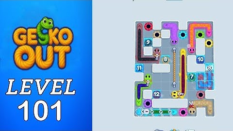 Gecko Out Level 101 Walkthrough