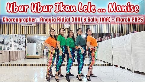 Ubur - Ubur Ikan Lele...Manise Line Dance // Happy Bee // High Beginner Level