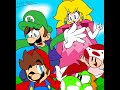 Lets Draw Mario, Luigi, Peach, Toad, and Yoshi!