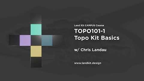 TOPO101 Topo Kit Basics