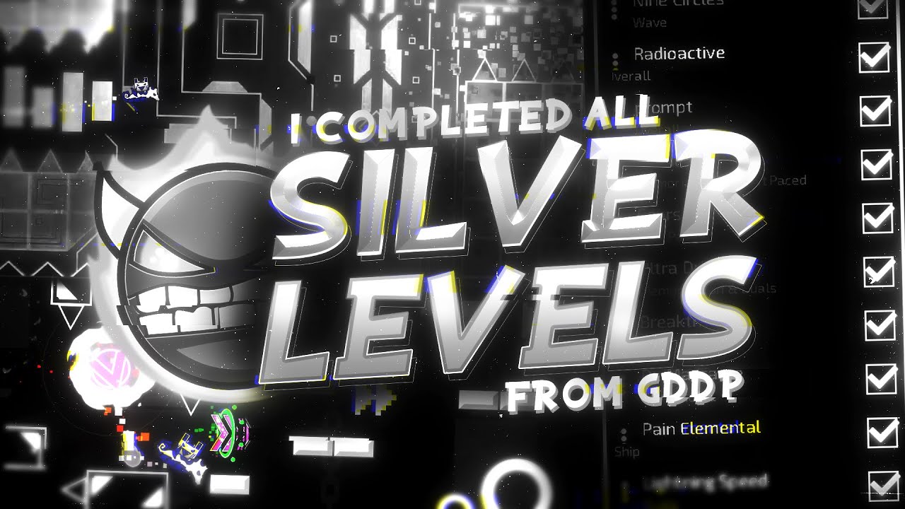 GDDP Main Tier - All Silver Demons Complete! | Geometry Dash - YouTube