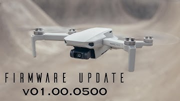 DJI Mavic Mini Firmware Update v0500 - Manual Video controls FINALLY Added !!!