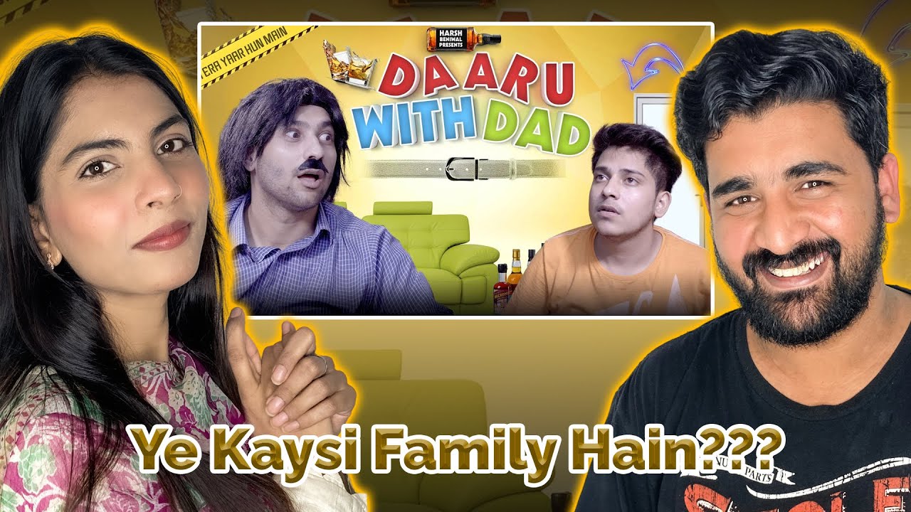 Pakistani Reacts on Daaru With Dad | Harsh Beniwal | Purav Jha | Eshman Reacts