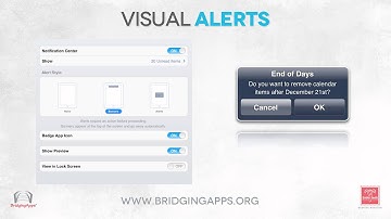 iPad Accessibility Features Course - Lesson 17 - Visual Alerts