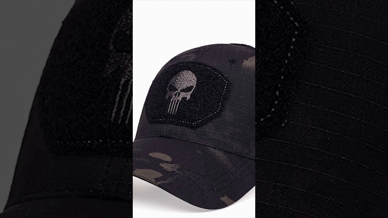 Tactical Camo Baseball Cap for Military & Outdoor Enthusiasts