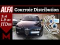 Remplacer Courroie Distribution & Pompe a Eau - Alfa Romeo 159 Brera 2.4/1.9 16V Jtdm Meca Maniaque