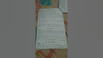 New Model Activity Task Class 7 in english