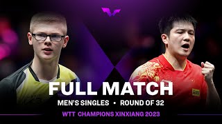 FULL MATCH | FAN Zhendong vs Felix LEBRUN | MS R32 | #WTTXinxiang 2023