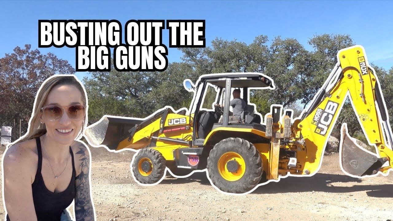 We got our hands on some heavy machinery!