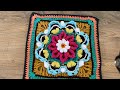 Tığ işi yağmurcuk kuşu motifi #songülcrochet #tığişi #square 