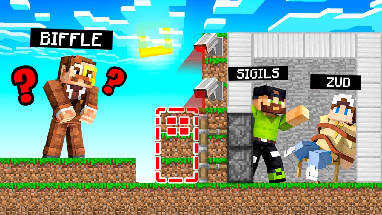 Building a Secret Base Door in Camp Minecraft