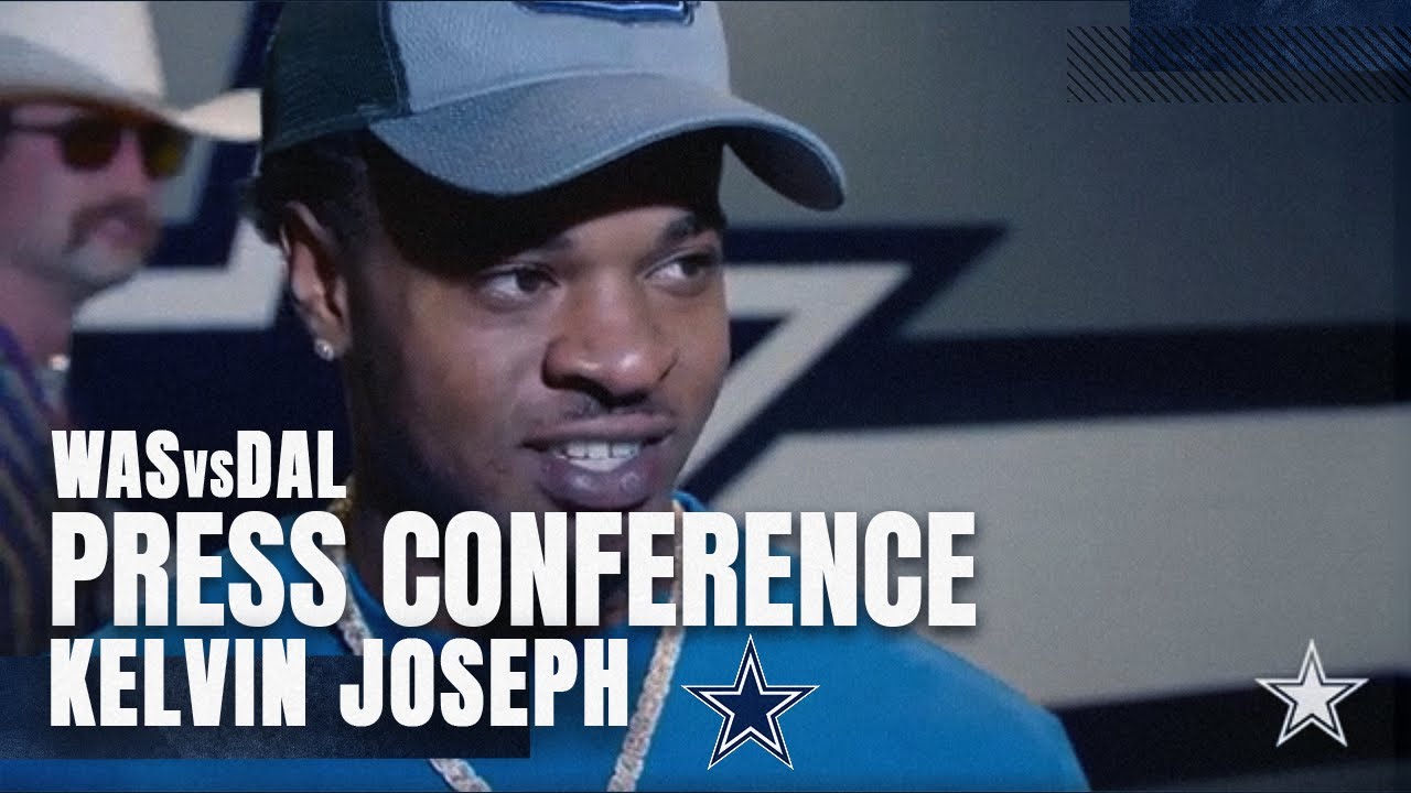 Kelvin Joseph Postgame Week 16 | #WASvsDAL | Dallas Cowboys 2021