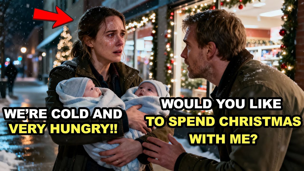 ON CHRISTMAS EVE, A BILLIONAIRE SEES A POOR MOM AND TWIN BABIES IN DESPERATE NEED — HE STEPS IN