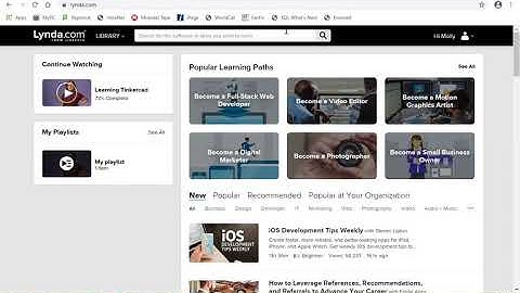 Introduction to Lynda.com