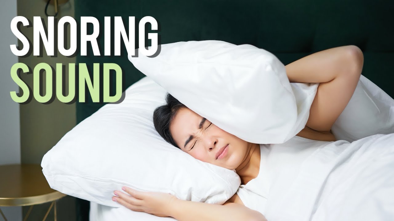 The sound of severe sleep apnea snoring 