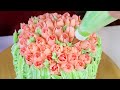 Russian Piping Tip Tulip Cake! - CAKE STYLE