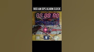 NEO-6M GPS Alarm Clock #Shorts